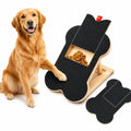 Dog Nail Scratch Board with Hidden Treat Box – Adjustable Angle Nail File Pad